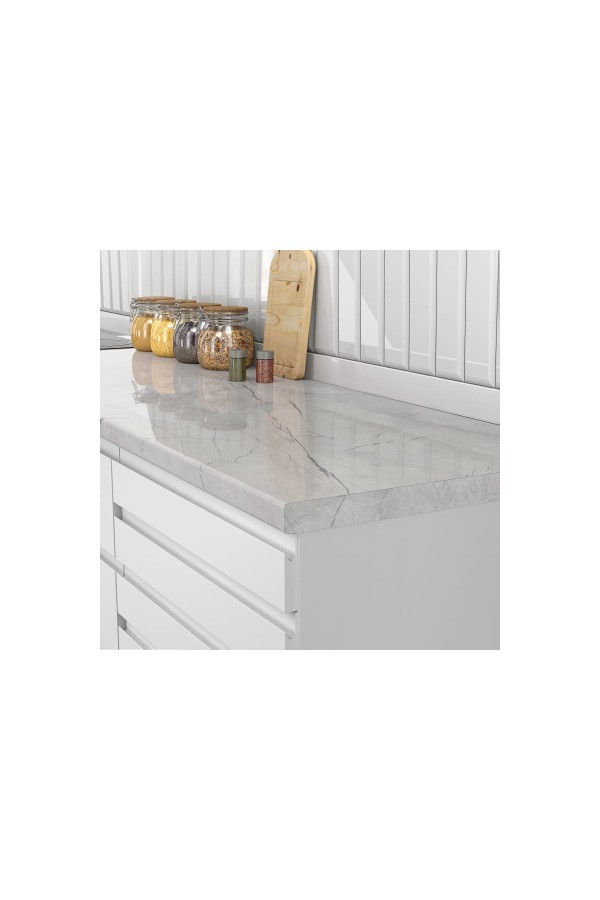 столешница СОЮЗ 600*3050*38*1U*735Г каспий серый