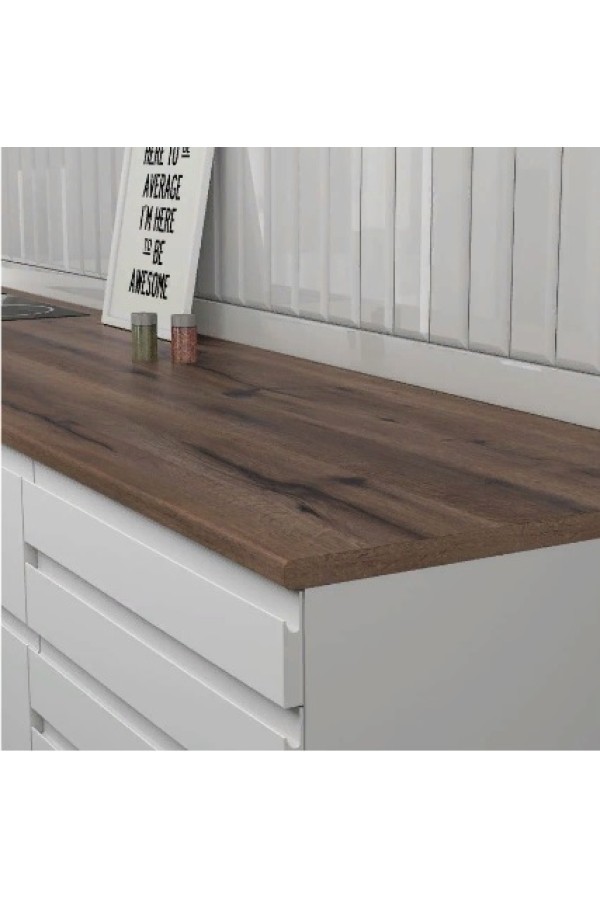 столешница СОЮЗ 800*4200*38*1R*0432М дуб фореста