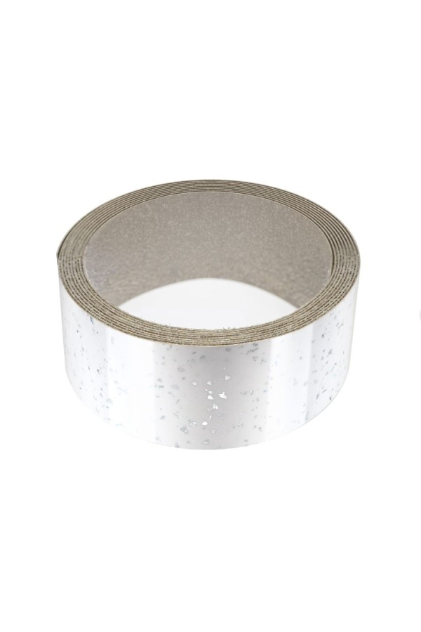 кромка с клеем СОЮЗ 45*3050*017МГ белый с блестками