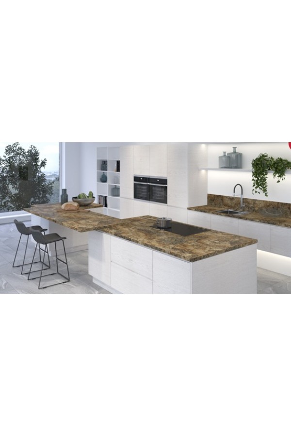 столешница СОЮЗ 900*3050*38*1U*412М античный маскарелло