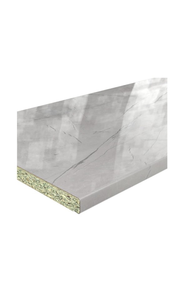 столешница СОЮЗ 800*3050*38*1R*735Г каспий серый