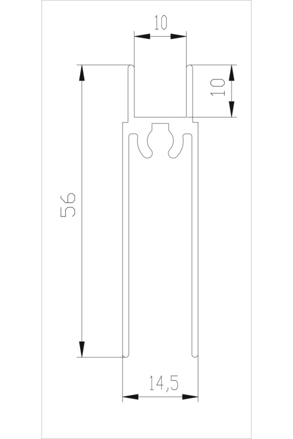 Аристо/черный кашемир рамка нижняя (5,4) (10)  / AS0006.VP540.BHVPV.RA