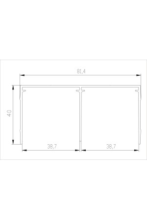 Аристо Slim Line/золото крацованное направляющая верхняя (5,4м) / AS0713.VP540.GLBAN.CJ