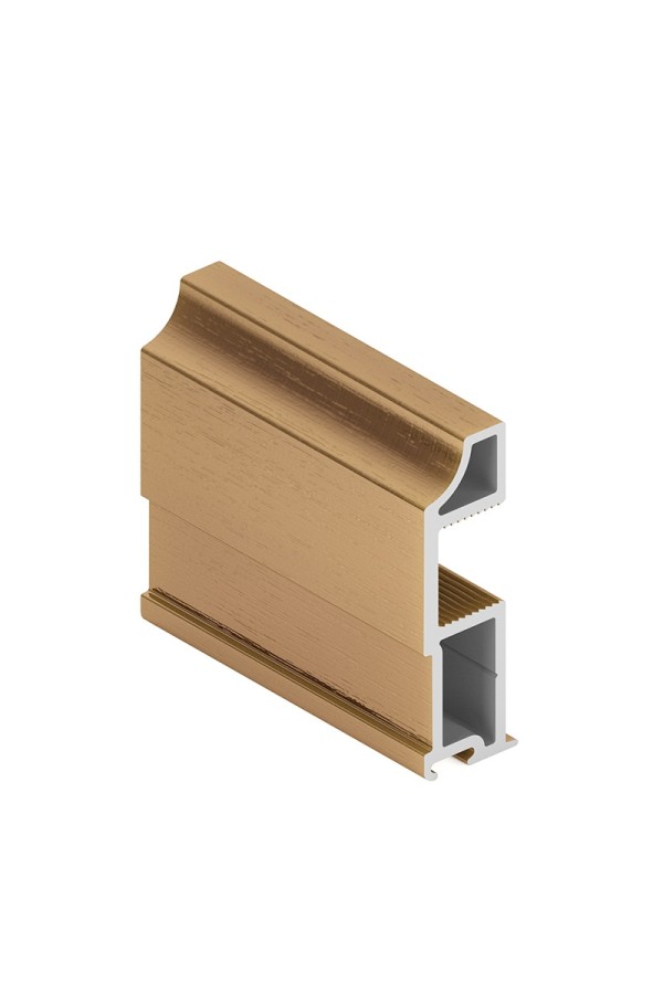 Аристо Slim Line/золото крацованное вертикальный профиль (5,4м) / AV0650.VP540.GLBAN.CJ