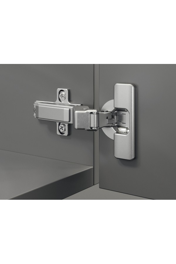 Петля мебельная угловая Duomatic Standard 45 градусов с доводчиком 329.25.715 Hafele