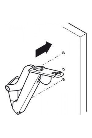#механизм Free space 1,11 модель E, комплект белый/372.27.753/372.27.713/372.27.703