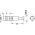 #эксцентрик MINIFIX болт для соединения на ус 8/B24 (100)/262.12.822