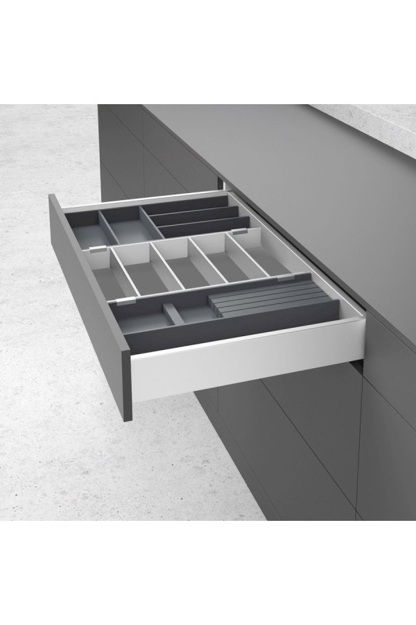Лоток для столовых приборов OrgaTray 630 для ящиков AvanTech You 500мм белый 9278332 Hettich