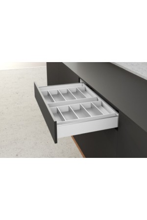 Лоток для столовых приборов OrgaTray 630 для ящиков AvanTech You 500мм белый 9278332 Hettich