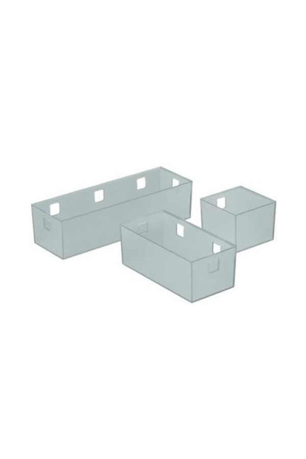 Комплект контейнеров BANIO для Innotech Atira, пластик прозрачный/серый 9207260 Hettich