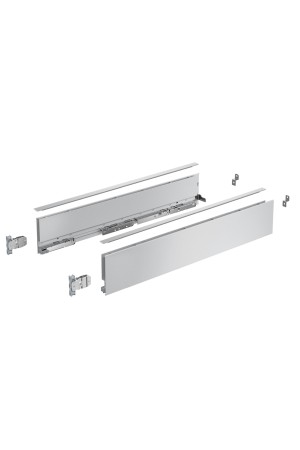 Выдвижной ящик AvanTech You 101*270мм, БЕЗ направляющих серебристый 9255244 Hettich