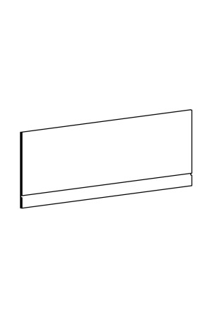 Передняя панель внутреннего ящика AvanTech You 187*2000мм белый 9257275 Hettich