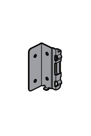 Держатель задней стенки ящика AvanTech You 101мм правый антрацит 9257691 Hettich
