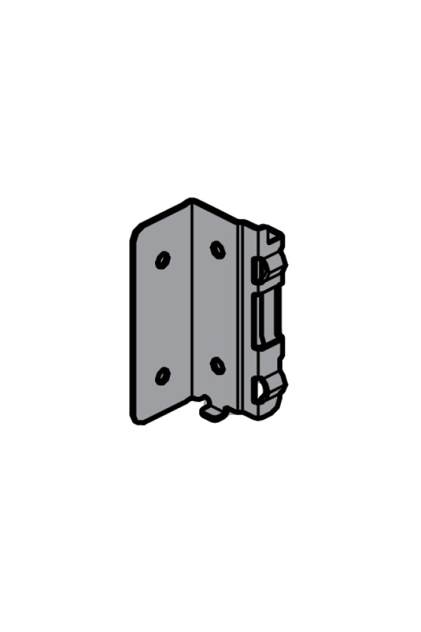 Держатель задней стенки ящика AvanTech You 101мм правый антрацит 9257691 Hettich