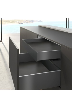 Фиксатор передней панели внутреннего ящика AvanTech You антрацит 9257736 Hettich