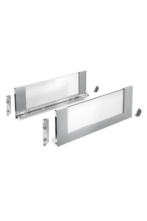 Выдвижной ящик AvanTech You Inlay 187*450мм, БЕЗ направляющих серебристый 9257182 Hettich