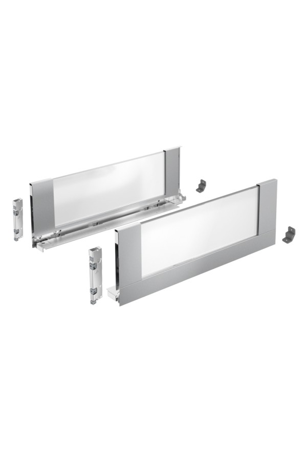 Выдвижной ящик AvanTech You Inlay 187*450мм, БЕЗ направляющих серебристый 9257182 Hettich