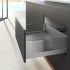Боковина для ящиков Avantech You Inlay, 187*450мм левый серебристый 9257135 Hettich