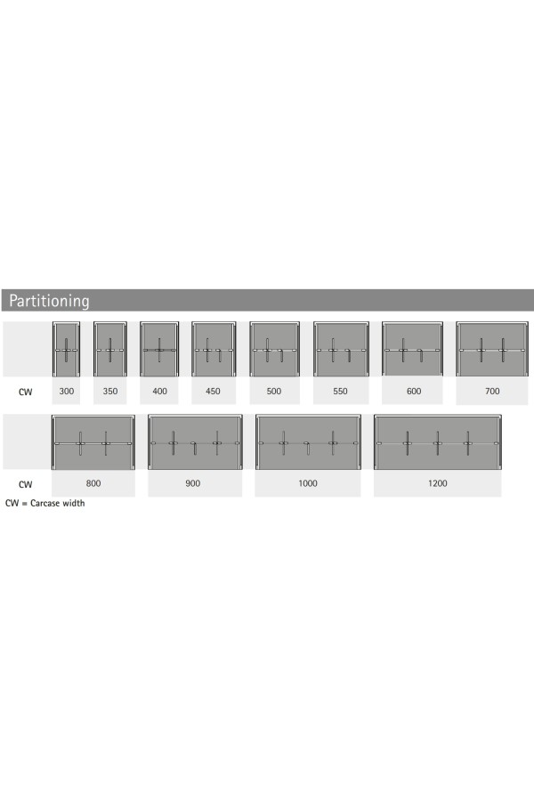 Внутренняя организация OrgaStore 820 900мм для ящиков InnoTech Atira серая 9194845 Hettich