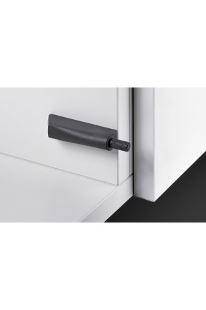 Механизм Push to open Pin для петель под прикручивание длинный ход антрацит 9089626 Hettich