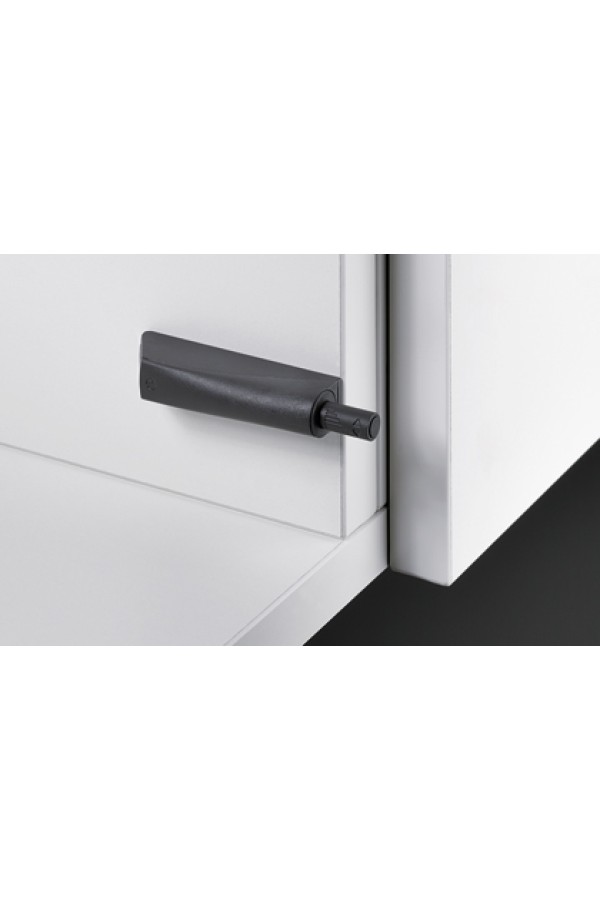 Механизм Push to open Pin для петель под прикручивание длинный ход антрацит 9089626 Hettich