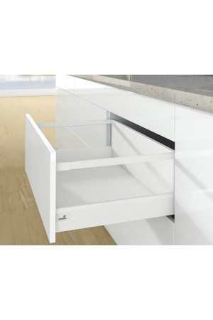 Выдвижной ящик InnoTech Atira с релингом 176*470мм Push-to-Open белый 9245436 Hettich
