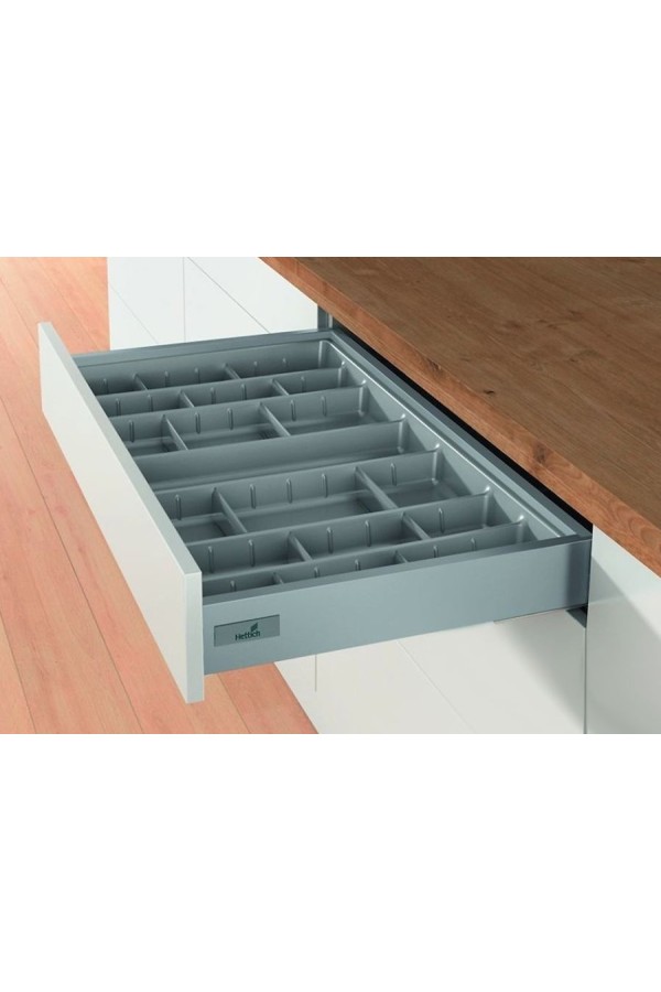 Лоток для столовых приборов OrgaTray 590 для ящиков InnoTech Atira 600*470мм антрацит 9194913 Hettich