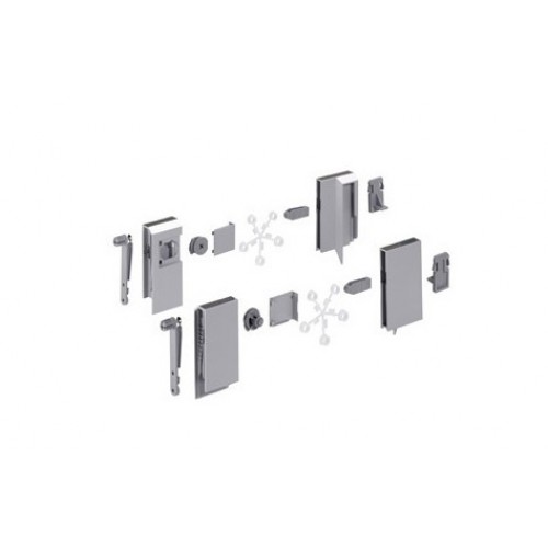 Комплект адаптеров DesignSide 144мм для ящиков InnoTech Atira темно-серый 9196319 Hettich