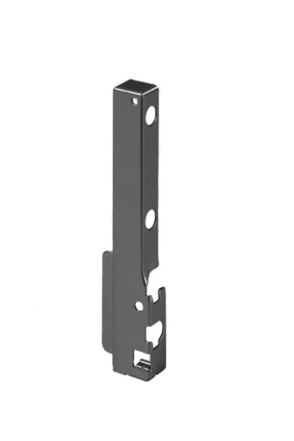 Держатель задней стенки ящика InnoTech Atira 144мм правый антрацит 9194638 Hettich