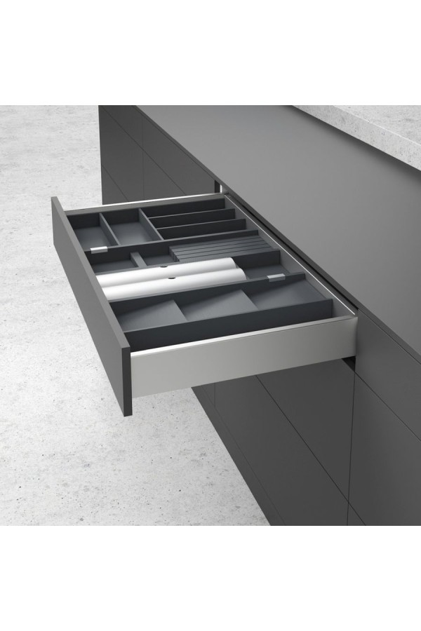 Соединительный элемент OrgaTray 270 для ящиков AvanTech You алюминий 9278312 Hettich