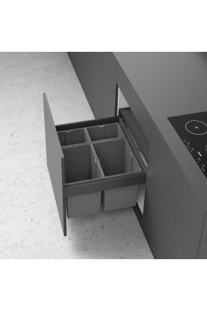 Рама системы сбора мусора для ящиков AvanTech YOU антрацит 9278336 Hettich