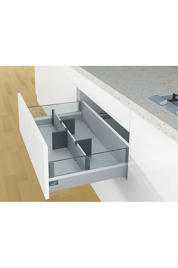 Профиль внутренней организации OrgaStore для ящика AvanTech You серебристый 9182247 Hettich