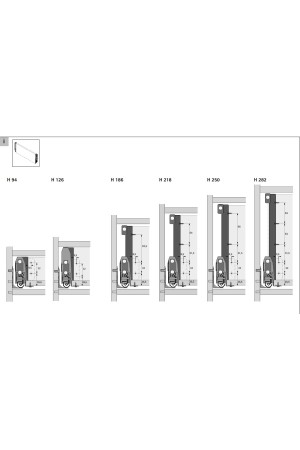 Комплект боковин для выдвижных ящиков ArciTech 94*500мм белый 9149266 Hettich