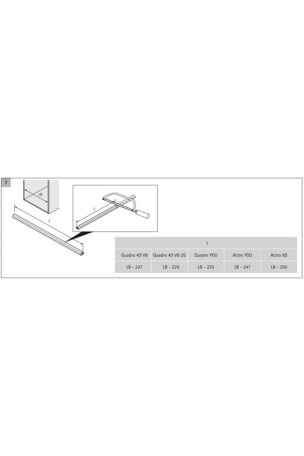 Комплект для синхронизации Push to open Silent для Actro You под мойку 9278453 Hettich