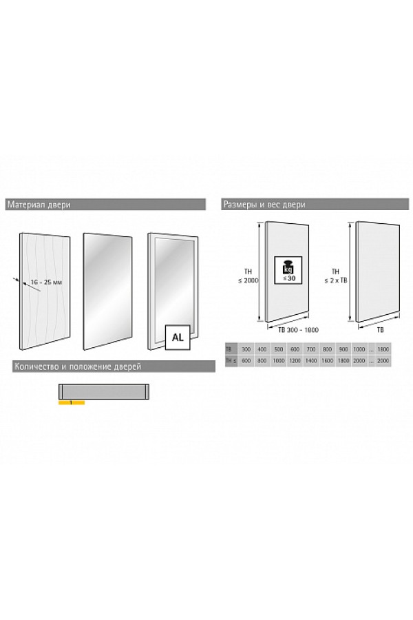 Хеттих/Slide Line M, комплект фурнитуры с демпфером, 30 кг/9156338