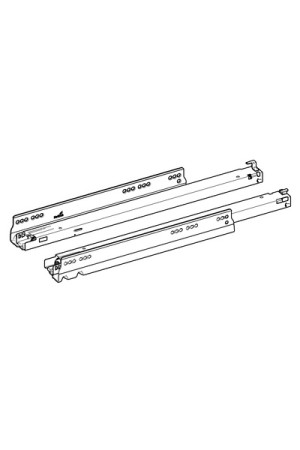 Хеттих/AvanTech You* направляющие ACTRO You Silent System 500мм, 40кг/9318192
