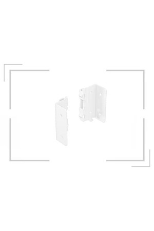 Хеттих/AvanTech You* соединитель задней стенки, h101мм, левый, белый (20)/9257678