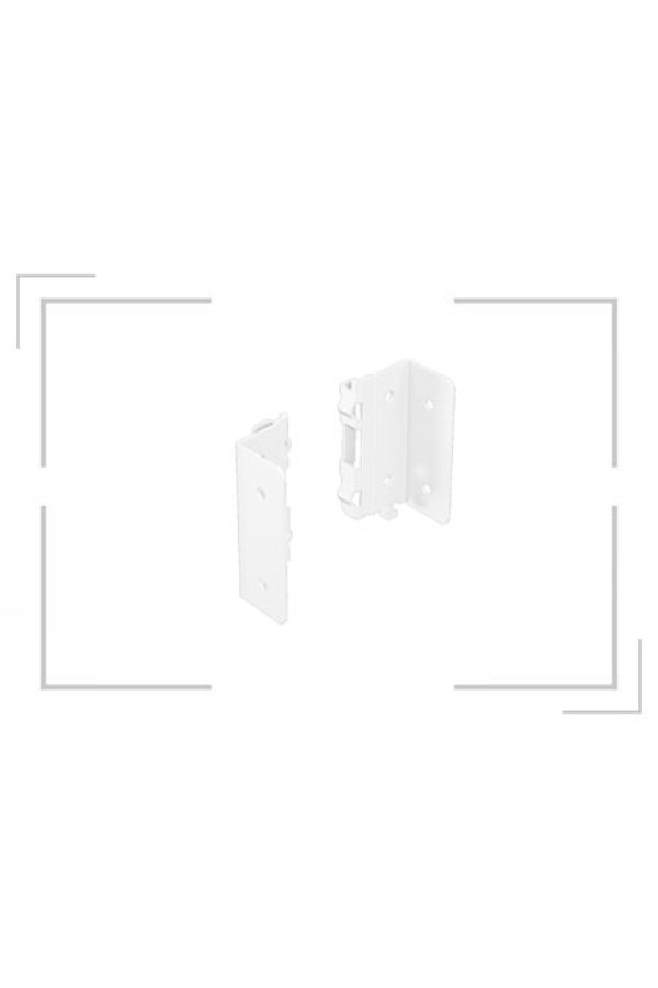 Хеттих/AvanTech You* соединитель задней стенки, h101мм, левый, белый (20)/9257678