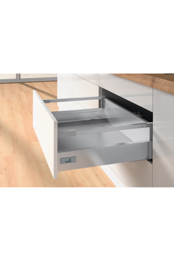 Хеттих/InnoTech Atira ящик 100% выдвижения 144*300мм, PUSH to open, серый/9242932