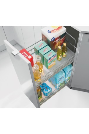 Хеттих/корзина выдвижная 300мм CARGO IQ Plus, серебристая , БЕЗ направляющих /9065860