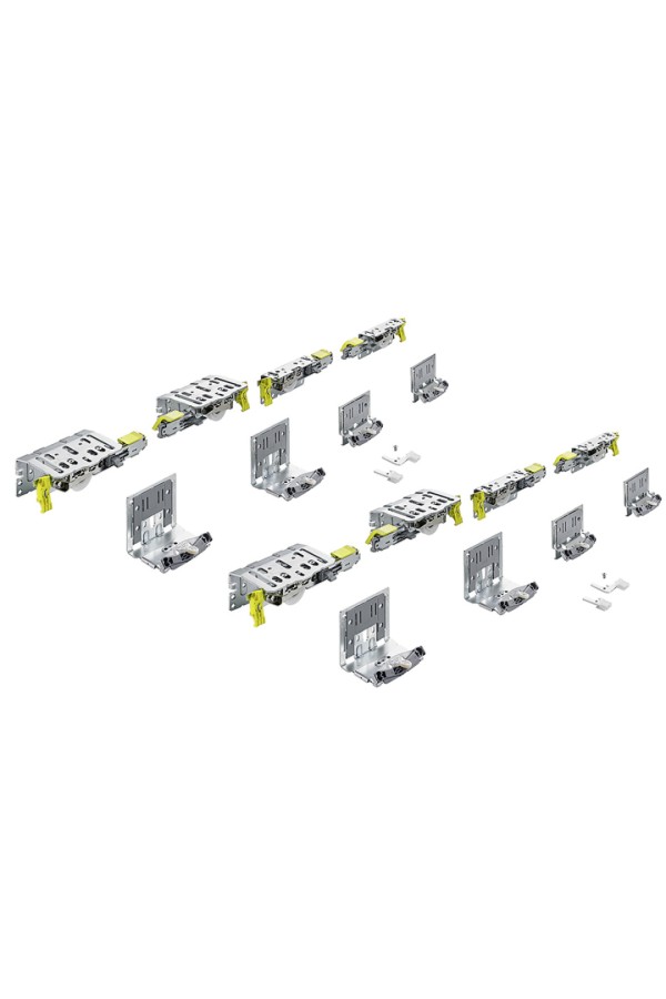 Хеттих/Top Line XL* комп фурнитуры для 4 дверей, толщина двери 18-30мм, 60кг/9278780