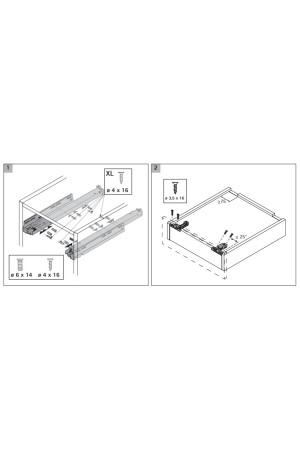 Хеттих/AvanTech You* направляющие ACTRO You Silent System 270мм, 40кг/9318186