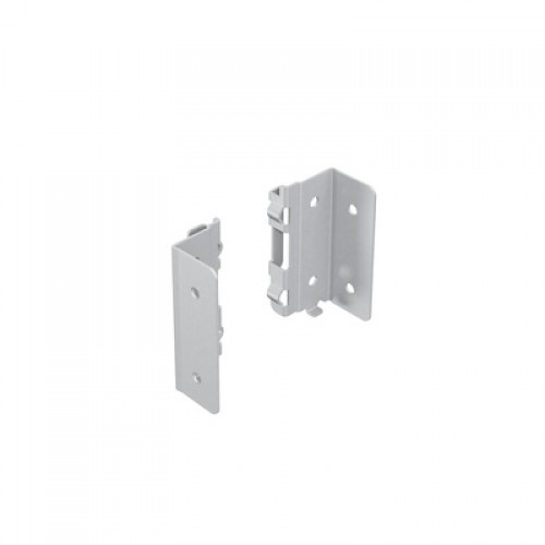 Хеттих/AvanTech You* соединитель задней стенки, h101мм, левый, серый (20)/9257666