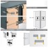 Хеттих/Wing Line L* комплекты Push to move и Pull to move, light, серый / 9339516
