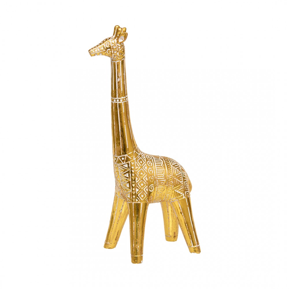 Жираф декоративный, Д160 Ш95 В310, золотой