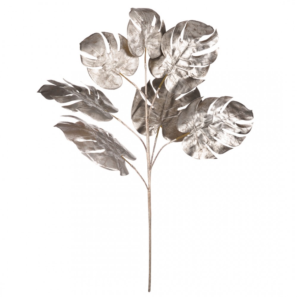 Искусственное растение Монстера, серебристый, В 760 мм