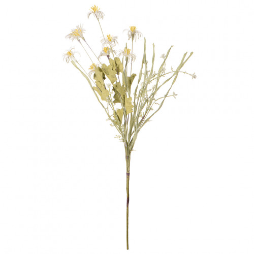 Искусственный цветок Ромашка луговая, В600, белый