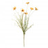 Искусственный цветок Ромашка желтая полевая, В600, желтый