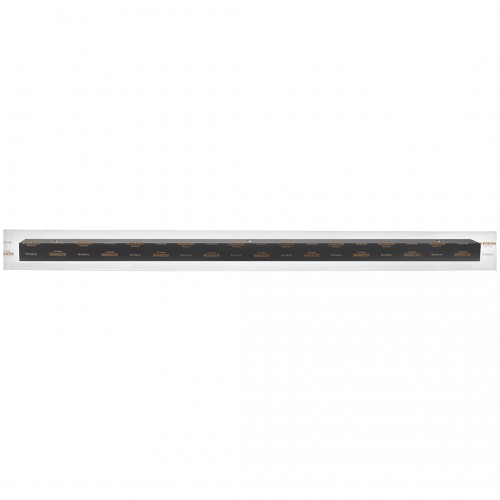 Ручка торцевая RT-005-900 BL, 900 мм, матовый черный