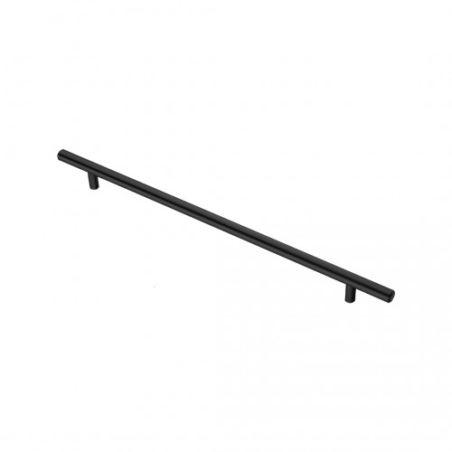 Ручка-рейлинг Ø10 мм, 416 мм, матовый черный
